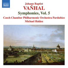 Cover of the CD "Vaňhal: Symphonies, Vol. 5"